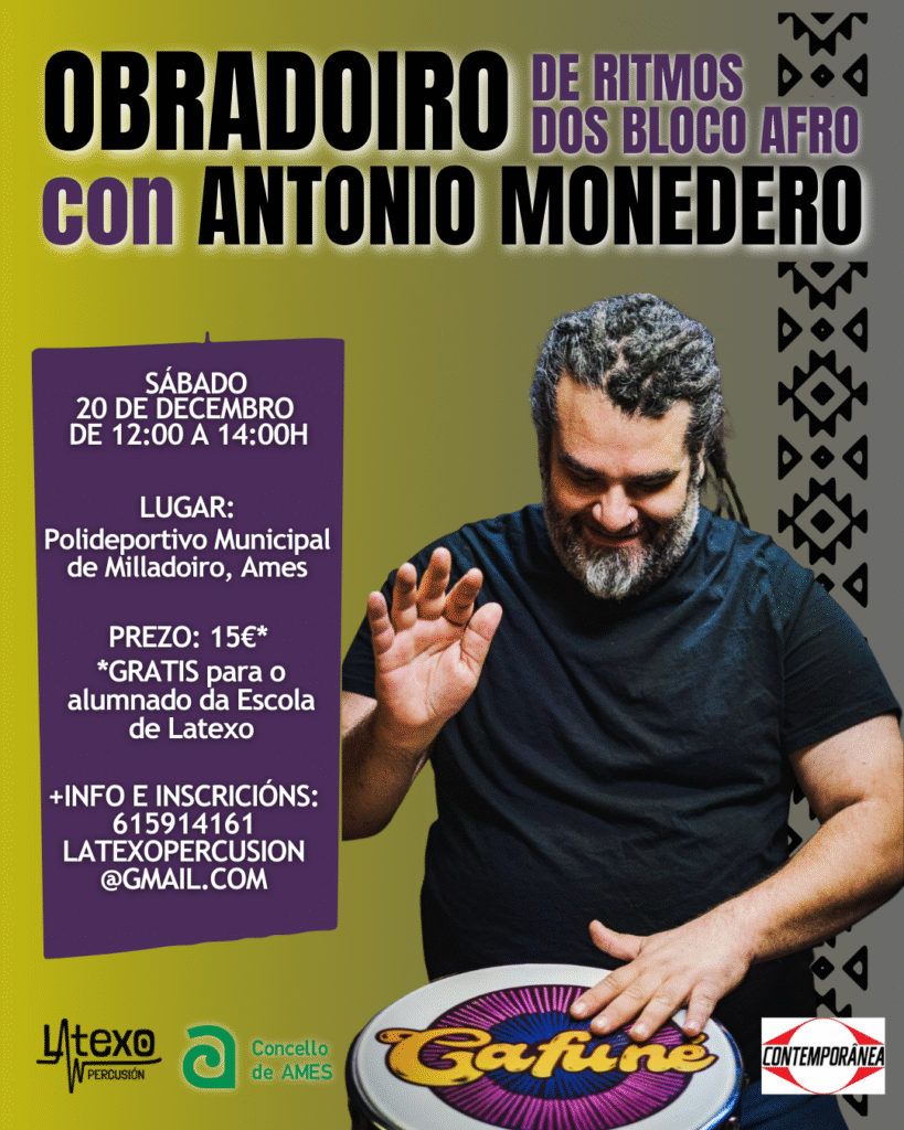 Taller batucada toño